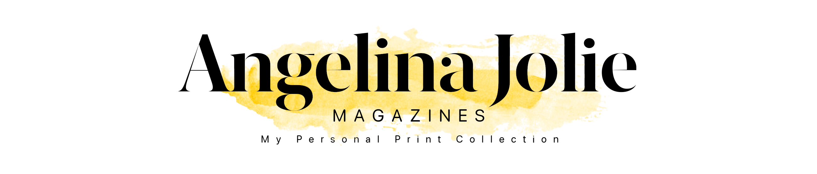 Angelina Jolie Magazines banner